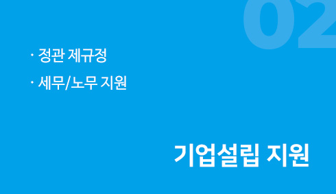 기업설립지원